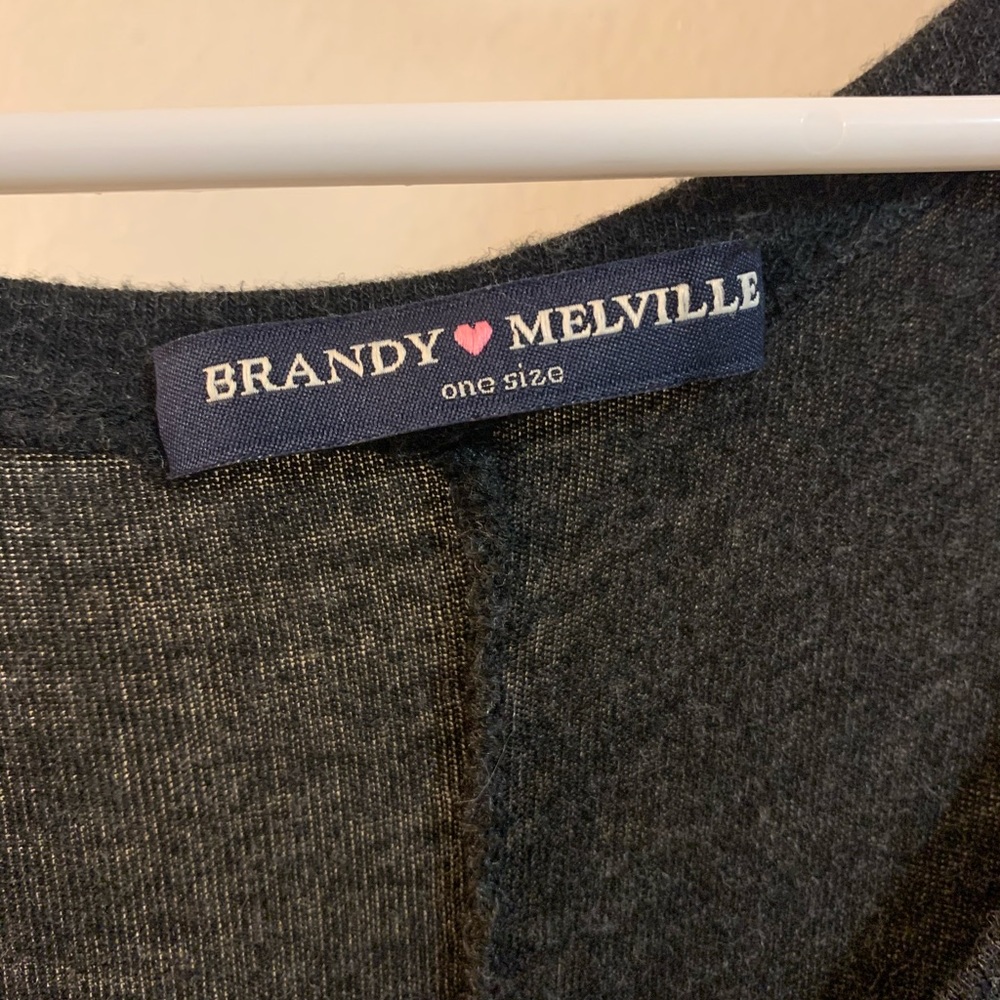 Brandy Melville dark grey Tshirt dress